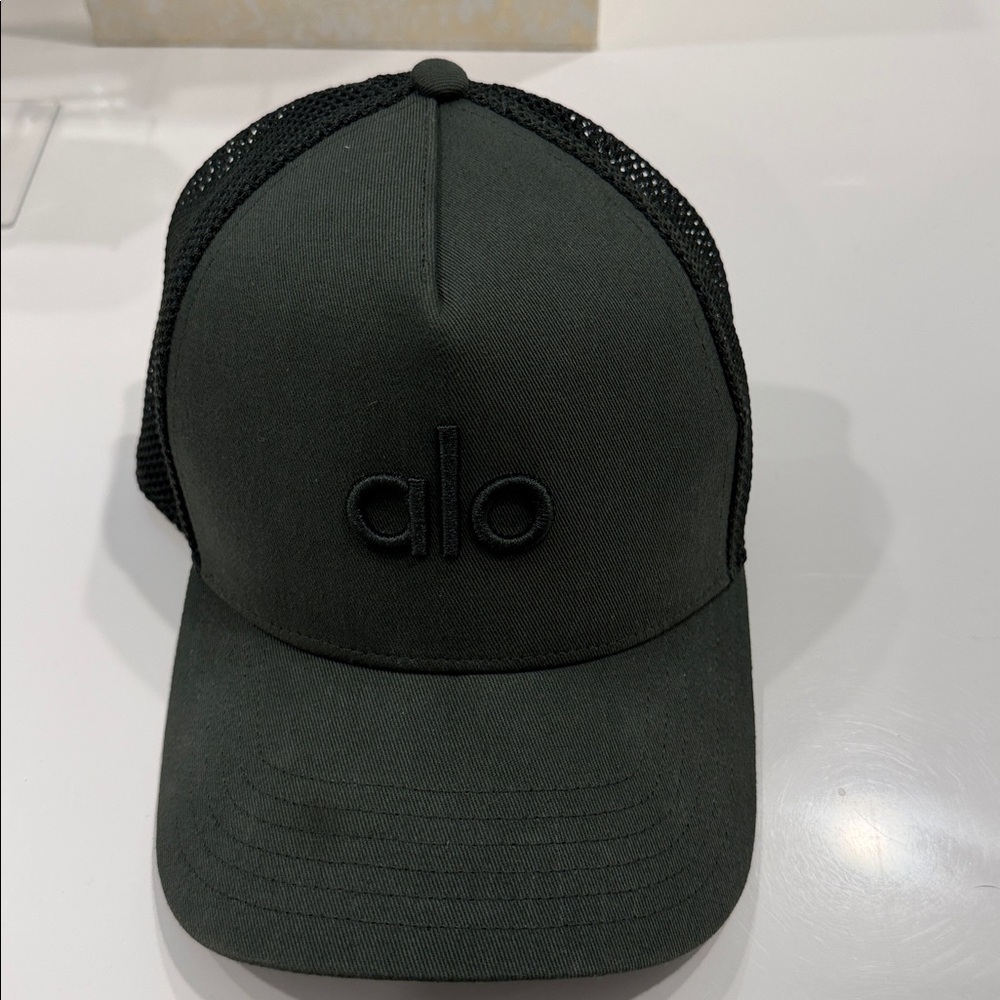 Alo Olive Trucker Hat